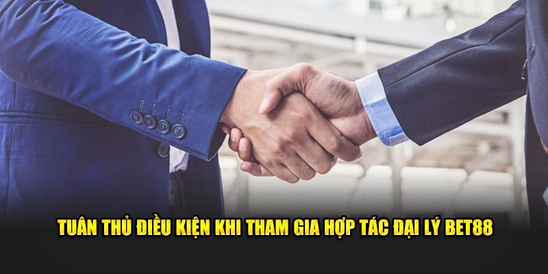 Tuân thủ điều kiện khi tham gia hợp tác đại lý Bet88